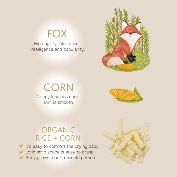 【米大師 Master Mi】有機寶寶蔬菜餅-玉米狸