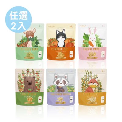 【米大師 Master Mi】有機寶寶蔬菜餅 第2件半價（任選口味）